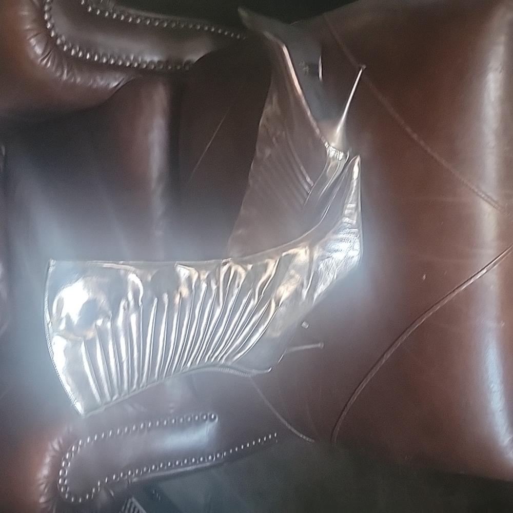 Chinese Laundry Metallic High Heel Boots